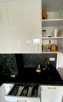 Kuchyň nebo kuchyňský kout v ubytování Widok na Morze Porta Mare - Apartament 339