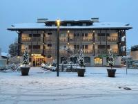 Residence Hotel Alpinum during the winter