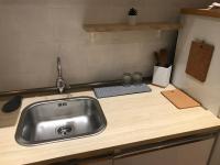 A kitchen or kitchenette at La dolce Frascati Home