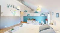 Plan piętra w obiekcie Maison familiale à 30min de Toulouse
