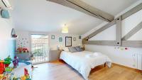 Plan piętra w obiekcie Maison familiale à 30min de Toulouse