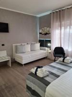 Posteľ alebo postele v izbe v ubytovaní Albis Rooms Guest House