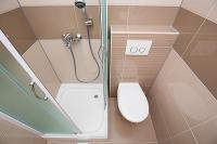 Kúpeľňa v ubytovaní Apartment in Duce with sea view, terrace, air conditioning, WiFi 3423-3