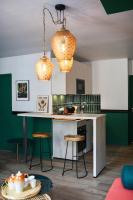 Kuchnia lub aneks kuchenny w obiekcie Appartement Bollyroom - Plage 50m - Rue gratuite