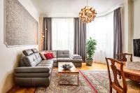 Posezení v ubytování PragueOne Apartment,A/C,Terrace