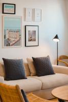 Posedenie v ubytovaní La Villa Suzanne - Two Bedrooms - Deauville Beach