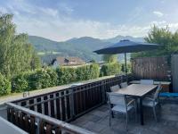 Widok na góry z tego apartamentu