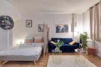 Posteľ alebo postele v izbe v ubytovaní Grand Studio au Cœur de Paris quartier Latin