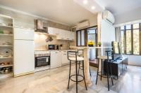 Kuchyň nebo kuchyňský kout v ubytování Apartamento Centro Sacio I