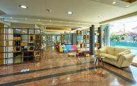A seating area at Mediterranean Resort