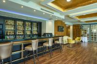 The lounge or bar area at Mediterranean Resort