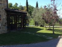 A garden outside Podere Poggio Benedetto