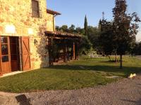 A garden outside Podere Poggio Benedetto
