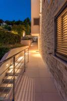 Balkón nebo terasa v ubytování Beautiful Korcula Villa A Few Steps To The Sea Villa Korcula Waterfront Korcula Town