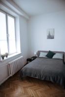 Posteľ alebo postele v izbe v ubytovaní Room in Old Town Krakow