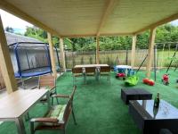 Zahrada ubytování Apartment WELLNESS Vlčková
