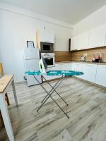 A kitchen or kitchenette at Apartmán Liptov NP9