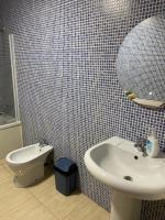 Koupelna v ubytování Apartamentos Wei