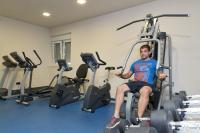 Posilňovňa alebo fitness centrum v ubytovaní Hotel Plaža