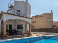 Bazén v ubytovaní Casa con Piscina, A/A, Wifi, Barbacoa, a 200 m de la Playa - ES-89-75 alebo v jeho blízkosti
