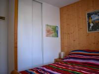 Posteľ alebo postele v izbe v ubytovaní Appartement 2 pièces cabine, plein sud, balcon, parking, à 800m du centre de Font-Romeu - FR-1-580-80