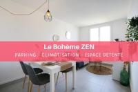 Plán poschodí v ubytovaní expat renting - Le Bohème Zen - Proche Airbus