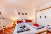 Postel nebo postele na pokoji v ubytování Harz Cottage Braunlage