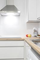 A kitchen or kitchenette at AT Trajano 6