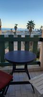 Balkon lub taras w obiekcie LE BARCARES 50M PLAGE