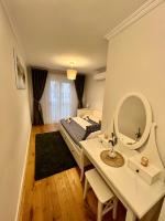 Apartamentos Prestige Suites Málaga IIIにあるベッド