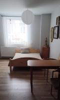 Posteľ alebo postele v izbe v ubytovaní Apartamenty w Starym Kinie