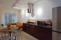 Kuchyň nebo kuchyňský kout v ubytování Apartamenty Na Tatarskiej 4A