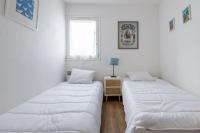 Posteľ alebo postele v izbe v ubytovaní Maison pour 6 - Noirmoutier - Terrasse