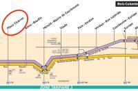 Plán poschodí v ubytovaní Paris La Défense, métro, RER-7 voyageurs