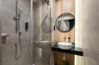 Kúpeľňa v ubytovaní Luxury Copper Apartment II