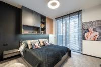 Posteľ alebo postele v izbe v ubytovaní Luxury Copper Apartment II