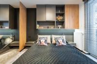 Posteľ alebo postele v izbe v ubytovaní Luxury Copper Apartment II