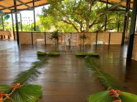 Κήπος έξω από το Yuli Hotel