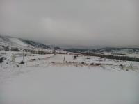 Hostal Venta Liara during the winter