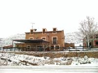 Hostal Venta Liara during the winter