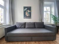 Posezení v ubytování Stilvolle 2 Zimmer Wohnung mit Küche, TV, Waschmaschine