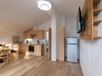 Kuchnia lub aneks kuchenny w obiekcie Apartment Alpenchalets-3 by Interhome