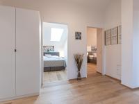 Łóżko lub łóżka w pokoju w obiekcie Apartment Alpenchalets-3 by Interhome