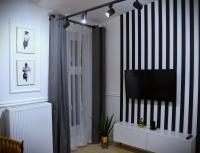 TV a/nebo společenská místnost v ubytování M-Keys Apartments Kraków Old Town Kazimierz