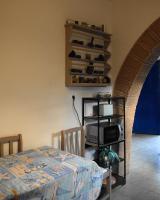 Postel nebo postele na pokoji v ubytování The Blue Leaf Family Villa
