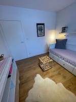 Posteľ alebo postele v izbe v ubytovaní Apartament Poleczka Zakopane Kościelisko