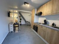 Kuchyňa alebo kuchynka v ubytovaní Superbe T3 Duplex proche Paris & Disneyland