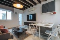 TV a/nebo společenská místnost v ubytování AD2B Apartment, 300m from Cathedral with 2br