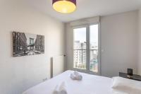 Posteľ alebo postele v izbe v ubytovaní Le Lounge - 2 chambres avec parking
