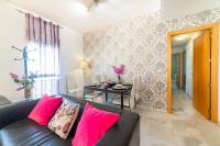 A seating area at Apartamento La Salle
